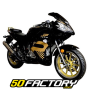 logo YAMASAKI RAPTOR 50 moto